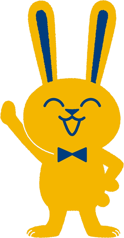 国民民主党公式キャラクター こくみんうさぎ